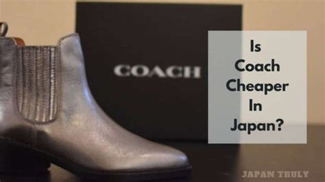 is coach cheaper in japan|More.